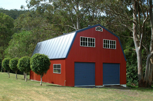 red quaker barns